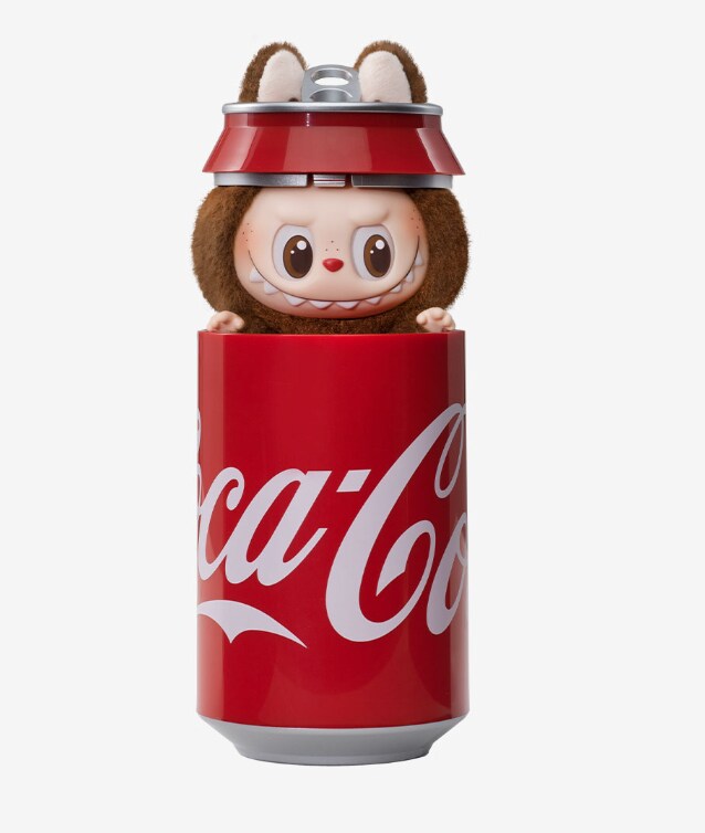 PopMart Labubu The Monsters Serie COCA-COLA-Scatola a Sorpresa in Vinile
