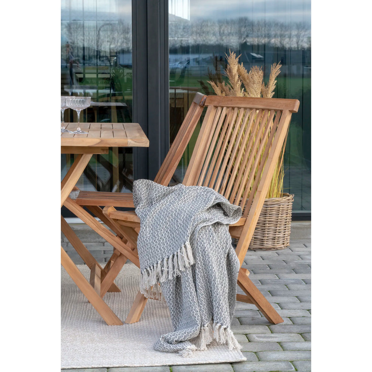 Set di 2 - Sedia da giardino Voler in teak