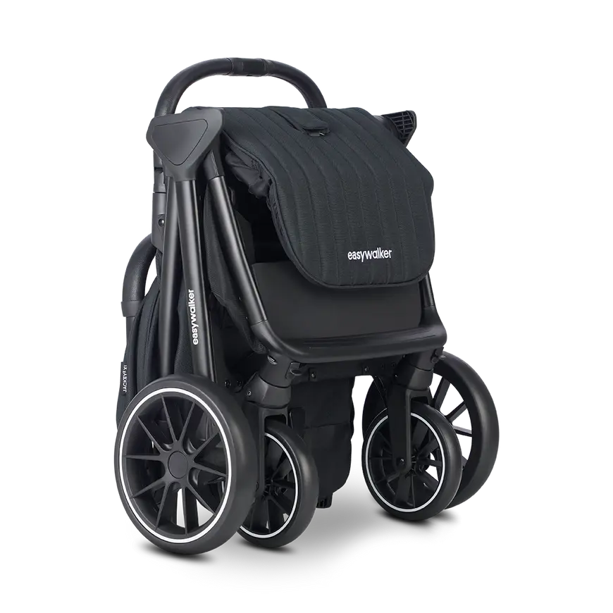 B-Ware Passeggino Easy Walker Jackey² XL Buggy Passeggino da viaggio Midnight Black
