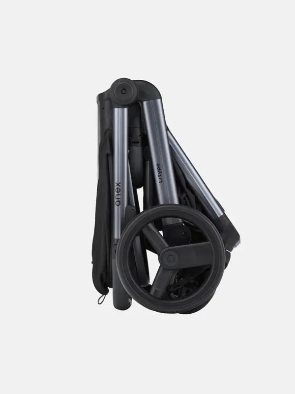 B-Ware Anex L Type Onyx 2in1 Passeggino Combinato Navicella Seggiolino Passeggino Onyx Alluminio