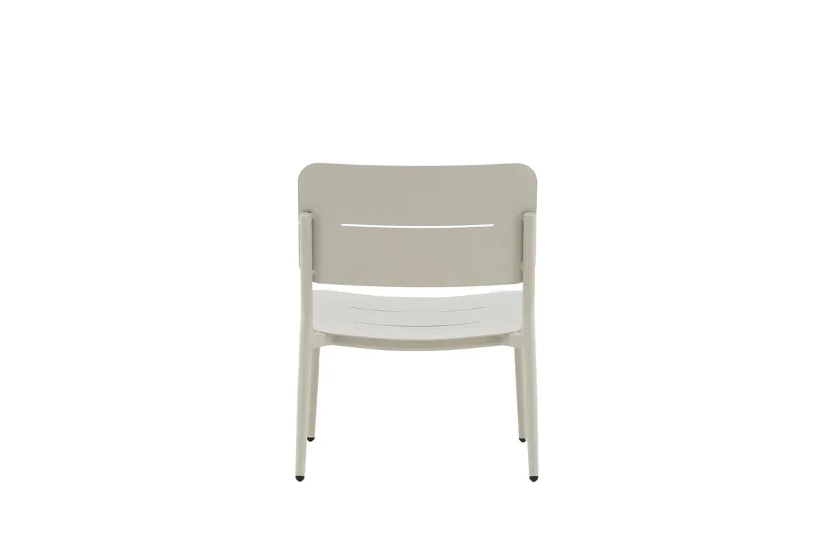 Set da 2 - Sedia da giardino Mara in metallo/poliestere