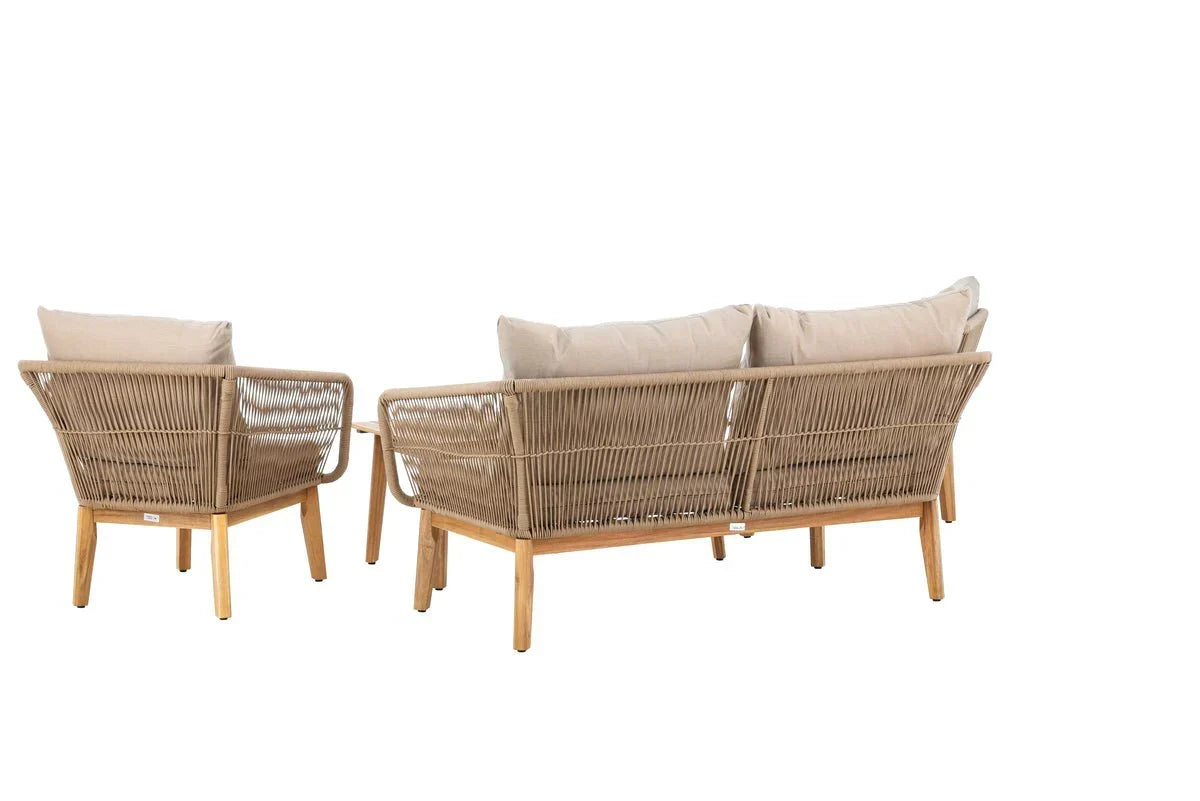 Set Lounge da Giardino Perano – set 4 pezzi beige