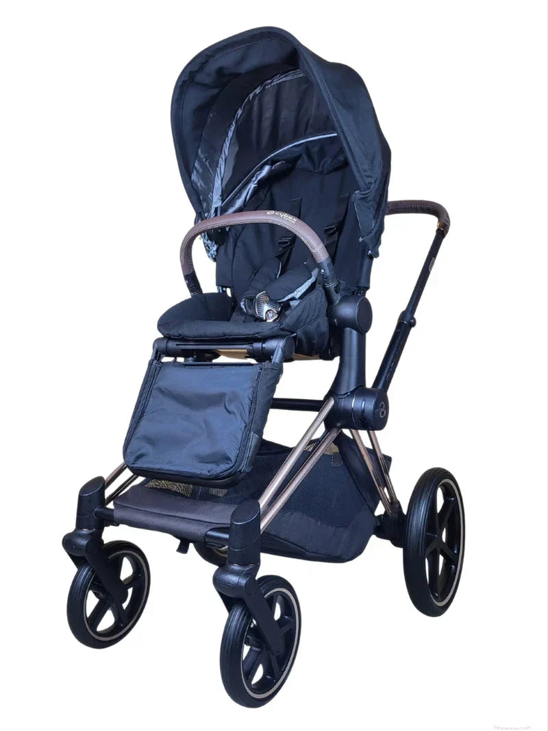 Cybex - Priam Kombikinderwagen (seggiolino sportivo) - Nero in buone condizioni