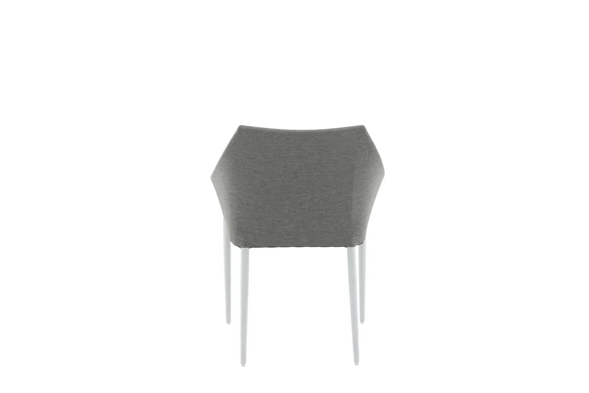 Set di 2 - Sedia da giardino Sophia in alluminio/poliestere
