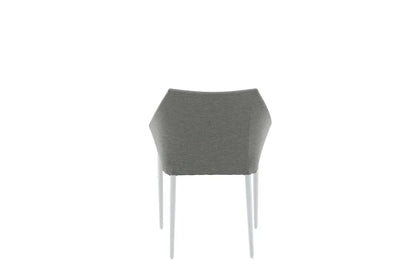Set di 2 - Sedia da giardino Sophia in alluminio/poliestere