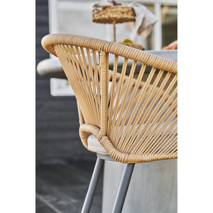 Set da 2 - Sedia da giardino Veleno beige o verde