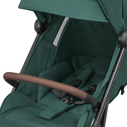 B-Ware Maxi Cosi Passeggino Buggy Soho Essential Green Pieghevole Passeggino da Viaggio Bambini