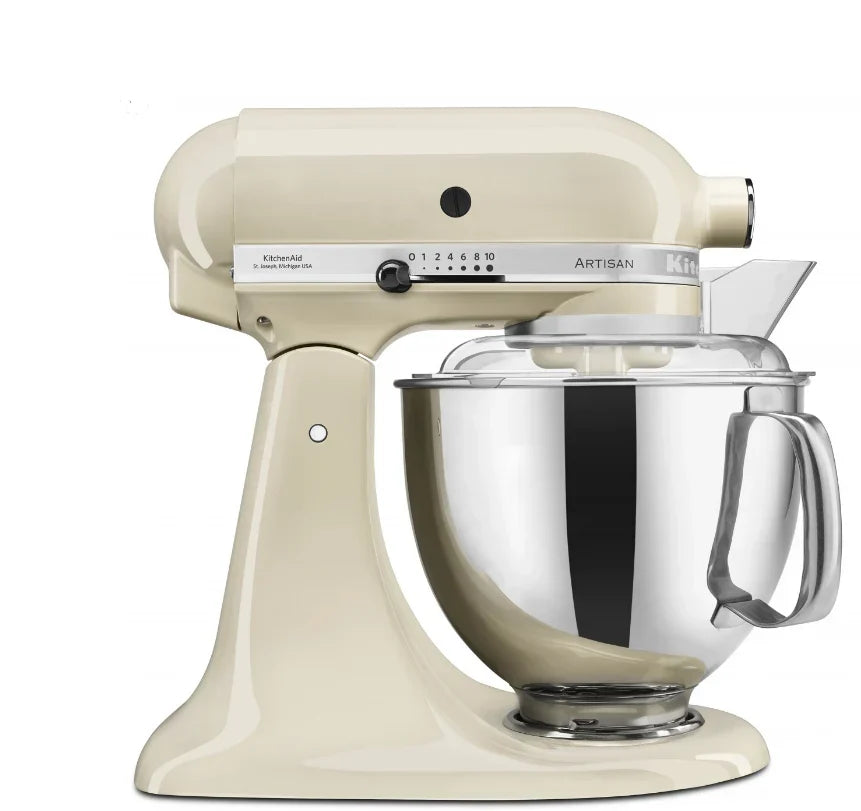 KitchenAid 4,8 L 5KSM175 Robot da cucina Artisan Meatlover con tritacarne interamente in metallo e accessorio per biscotti spritz