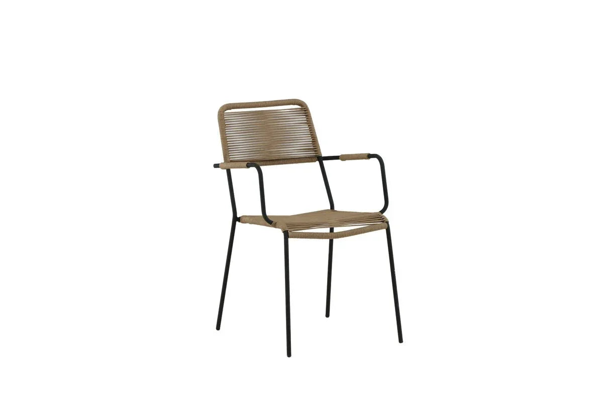 Set da 2 - Sedia da giardino Marla in metallo/poliestere