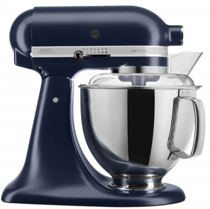 KitchenAid 4,8 L 5KSM175 Robot da cucina Artisan Meatlover con tritacarne interamente in metallo e accessorio per biscotti spritz