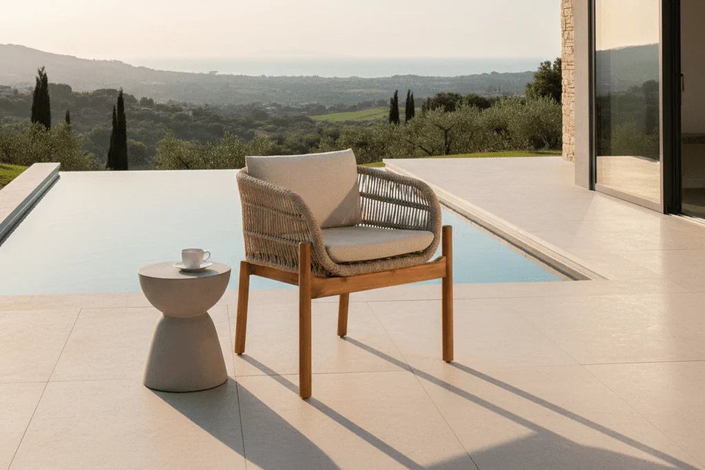 Set da 2 - Sedia da giardino Sorrento in legno di acacia