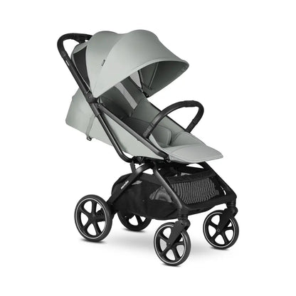 Easywalker Rockey L Fresh Green passeggino usato con cestino portaoggetti e funzione reclinabile