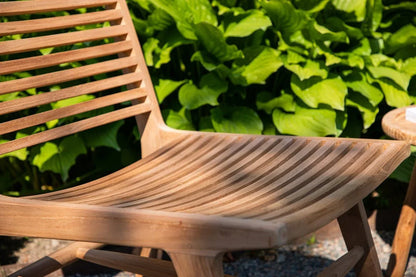 Sedia da giardino Malea - in teak con effetto naturale