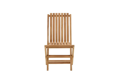 Sedia da giardino Coral - sedia pieghevole in teak
