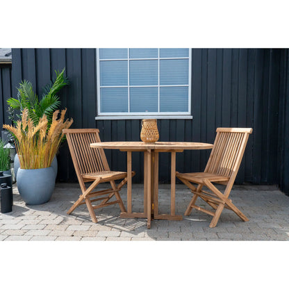 Set di 2 - Sedia da giardino Voler in teak