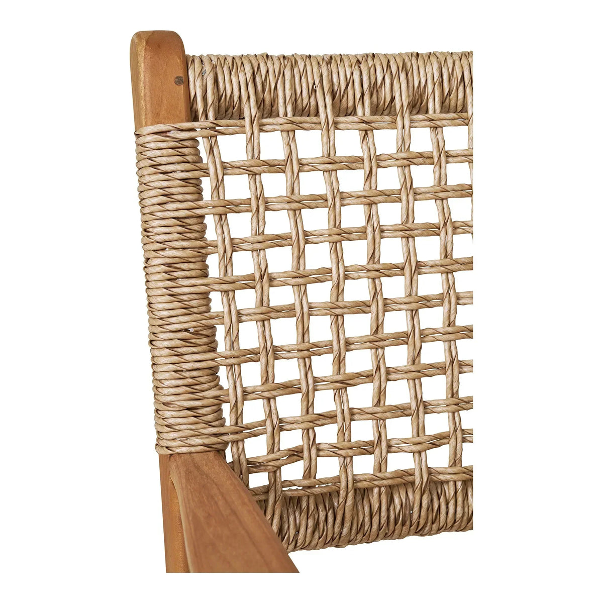 Sedia da giardino Capri con braccioli in teak