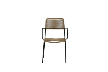 Set da 2 - Sedia da giardino Marla in metallo/poliestere