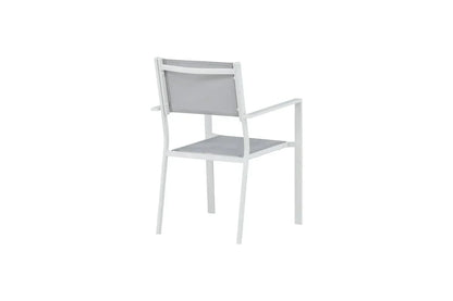 Set da 2 - Sedia da giardino Karibik in alluminio/textilene