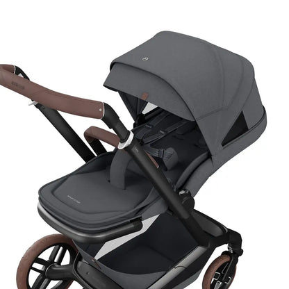 B-Ware Maxi Cosi Premi Fame Telaio Twillic Graphite Passeggino Combinato Carrozzina