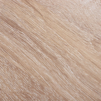 HOMCOM Tavolino Console Stile Industriale con Cassetti e Struttura in Acciaio per Ingresso 120x30x81,5 cm Rovere