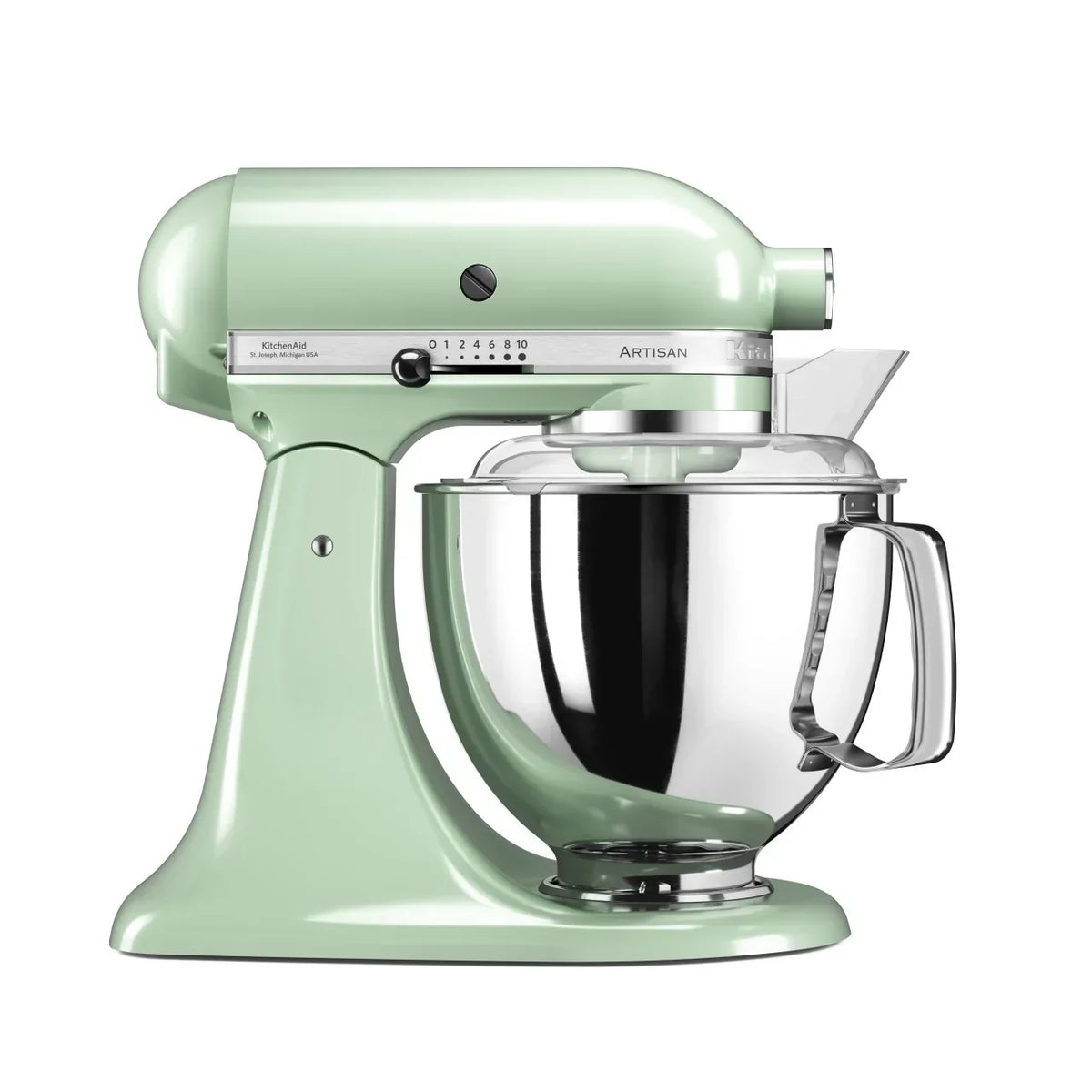 KitchenAid 4,8 L 5KSM175 Robot da cucina Artisan Set completo con tagliaverdure+tritacarne+accessorio per biscotti spritz