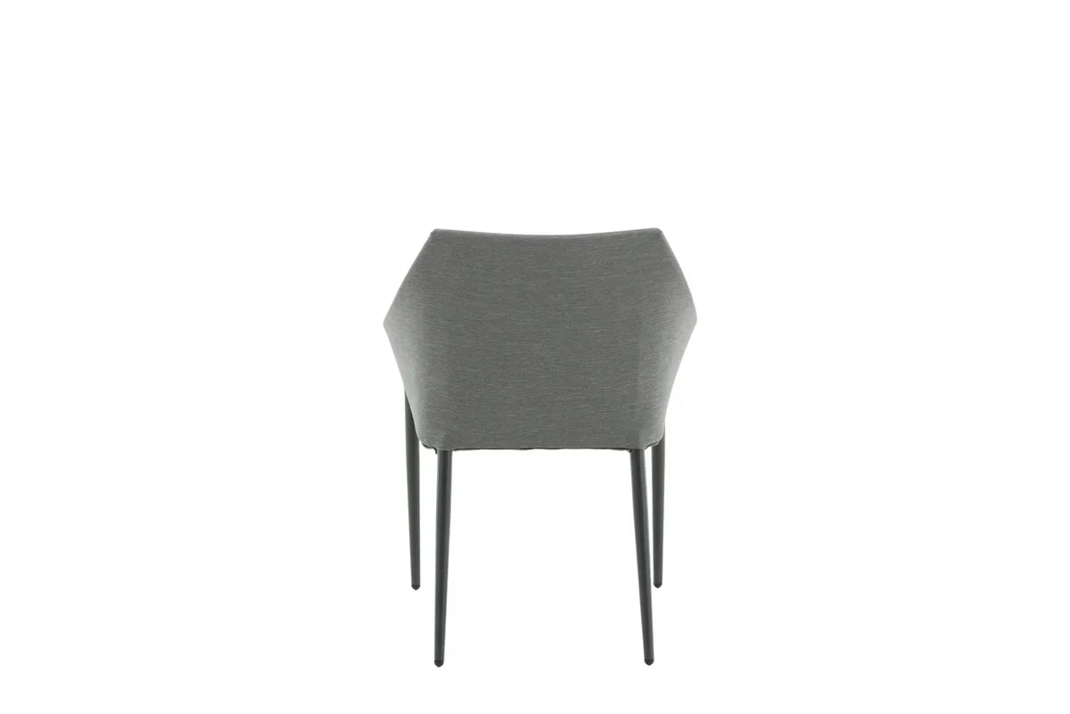 Set di 2 - Sedia da giardino Sophia in alluminio/poliestere
