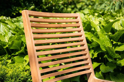 Sedia da giardino Malea - in teak con effetto naturale