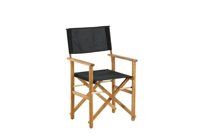 Set da 2 - Sedia da giardino Marlene in acacia/poliestere