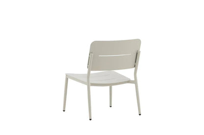 Set da 2 - Sedia da giardino Mara in metallo/poliestere