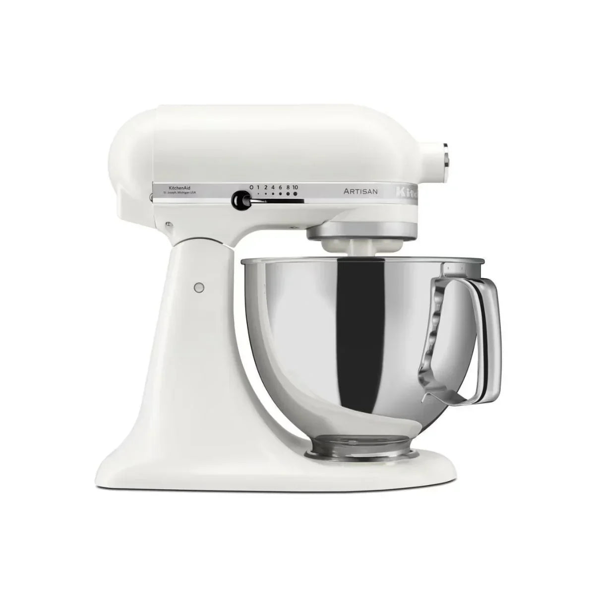 KitchenAid 4,8 L 5KSM175 Robot da cucina Artisan Meatlover con tritacarne interamente in metallo e accessorio per biscotti spritz