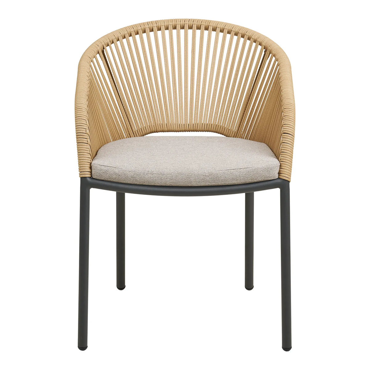 Set da 2 - Sedia da giardino Veleno beige o verde