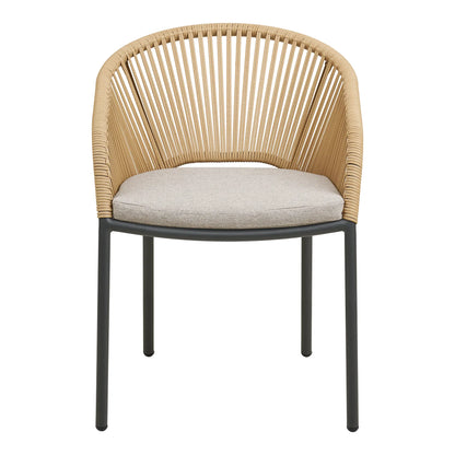 Set da 2 - Sedia da giardino Veleno beige o verde