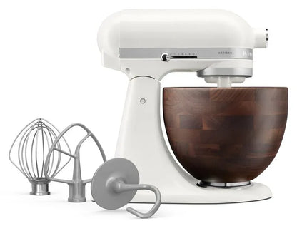 KitchenAid 4,7 L 5KSM156WBEPL Robot da Cucina Artisan con Ciotola in Noce