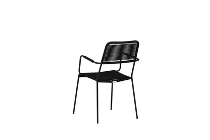 Set da 2 - Sedia da giardino Marla in metallo/poliestere