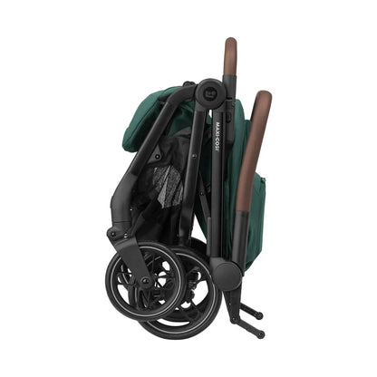 B-Ware Maxi Cosi Passeggino Buggy Soho Essential Green Pieghevole Passeggino da Viaggio Bambini