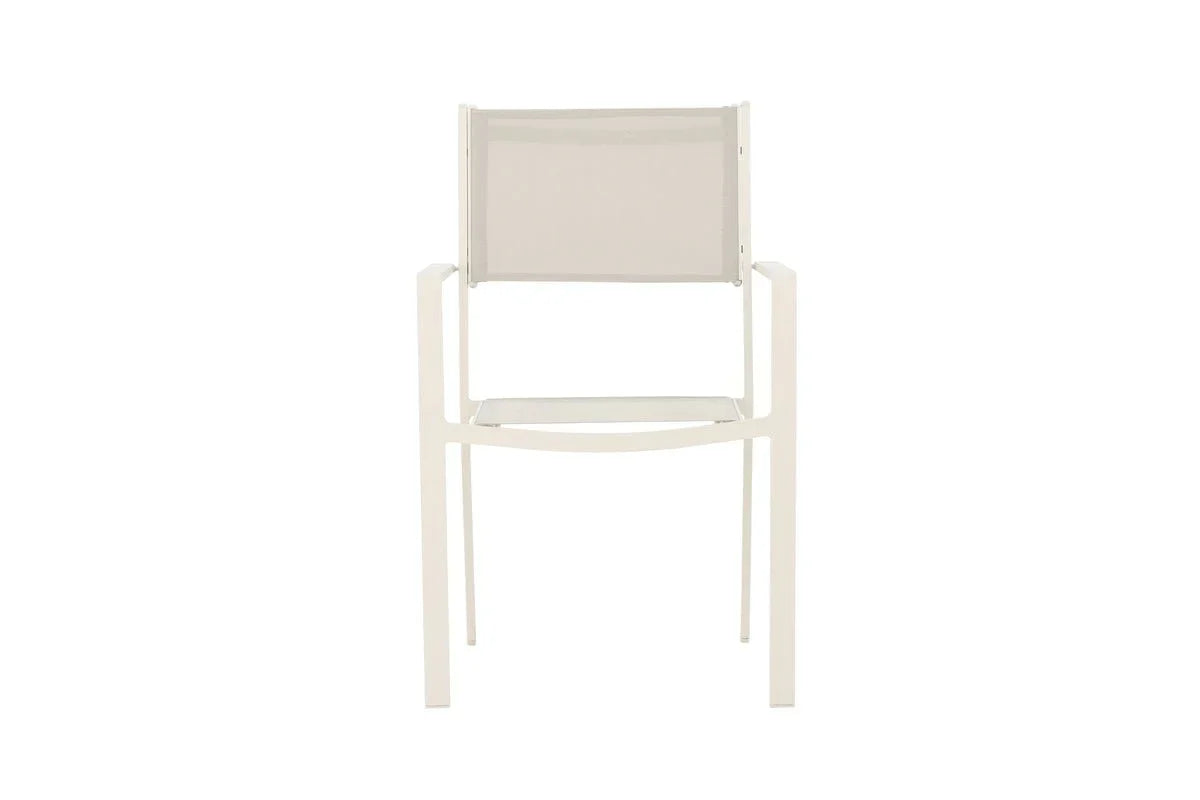 Set da 2 - Sedia da giardino Karibik in alluminio/textilene