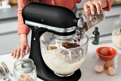 KitchenAid 4,8 L 5KSM175 Artisan Robot da cucina con fruste a filo e a gancio