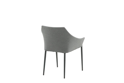 Set di 2 - Sedia da giardino Sophia in alluminio/poliestere