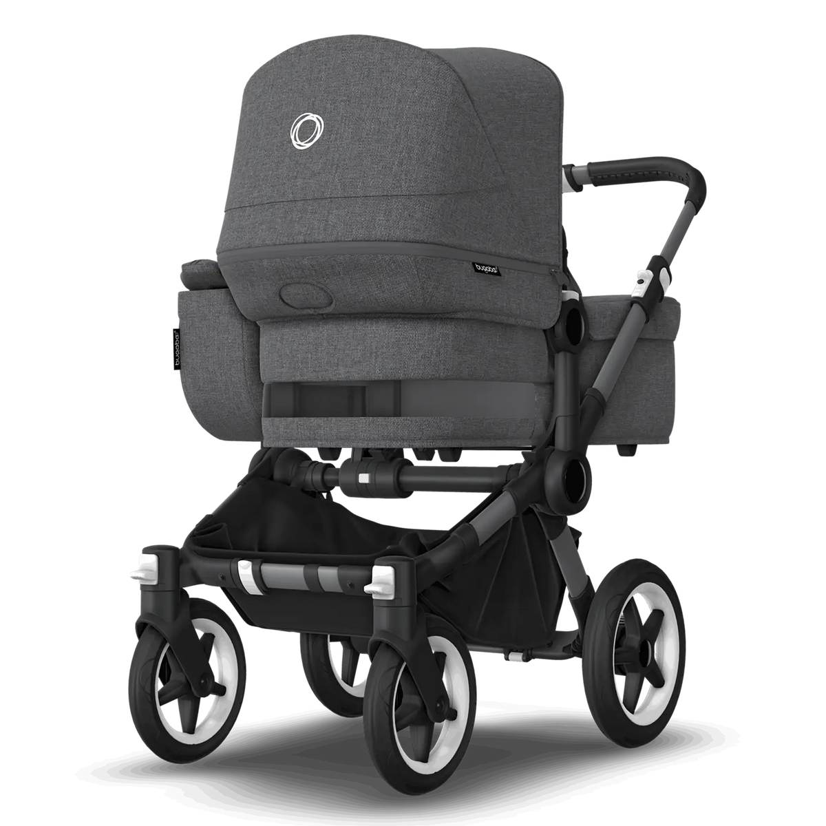 Passeggino per bambini Bugaboo Donkey 5 grigio melange mono "B-Ware" estensibile