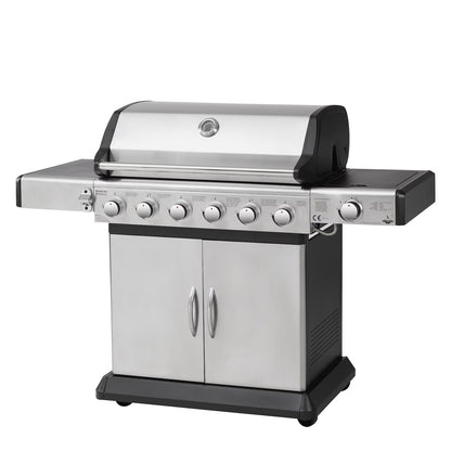 El Fuego Deluxe Barbecue a gas in acciaio inox