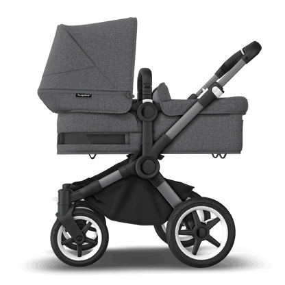 Passeggino per bambini Bugaboo Donkey 5 grigio melange mono "B-Ware" estensibile