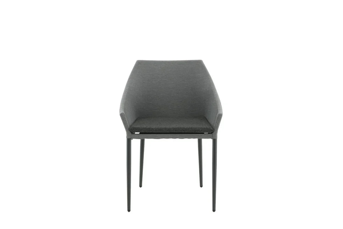 Set di 2 - Sedia da giardino Sophia in alluminio/poliestere