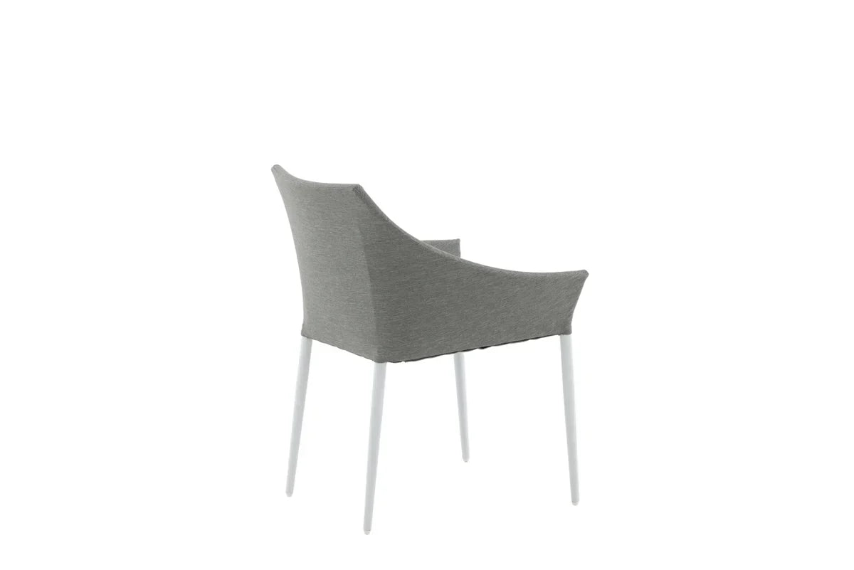 Set di 2 - Sedia da giardino Sophia in alluminio/poliestere
