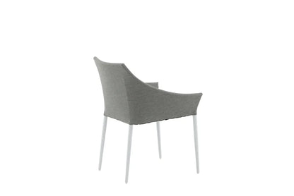 Set di 2 - Sedia da giardino Sophia in alluminio/poliestere