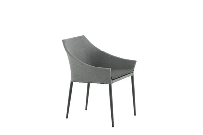 Set di 2 - Sedia da giardino Sophia in alluminio/poliestere