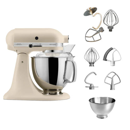 KitchenAid 4,8 L 5KSM175 Artisan Robot da cucina con fruste a filo e a gancio