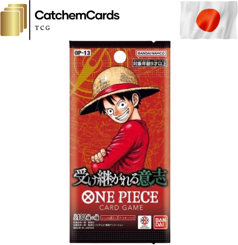 One Piece Card Game OP-13 „Carrying on His Will“ - Booster Display - Giapponese