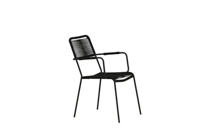 Set da 2 - Sedia da giardino Marla in metallo/poliestere