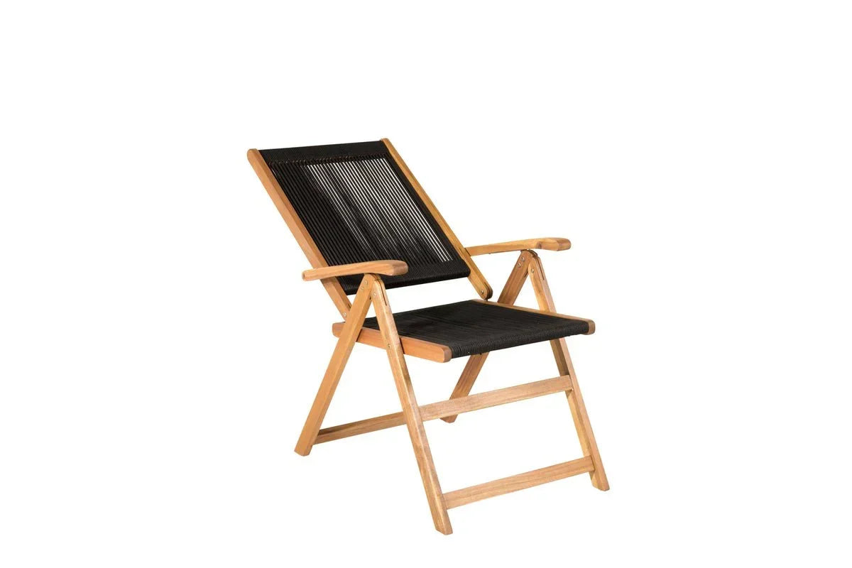 Set da 2 - Sedia da giardino George in acacia/poliestere