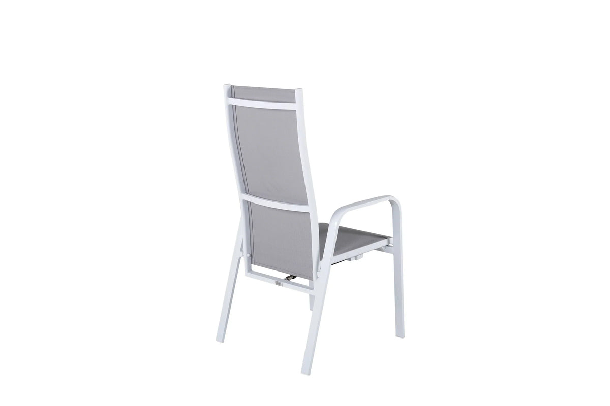 2er Set - Gartenstuhl Bossa aus Textilene/Aluminium